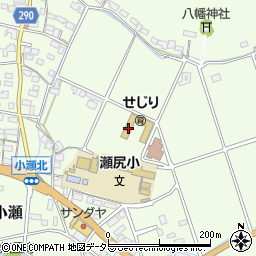 岐阜県関市小瀬164周辺の地図