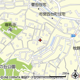 神奈川県横浜市神奈川区菅田町1007周辺の地図