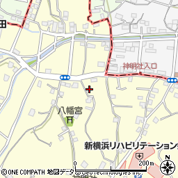 神奈川県横浜市神奈川区菅田町2522周辺の地図