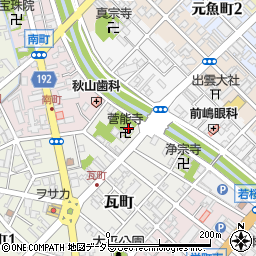 菅能寺周辺の地図