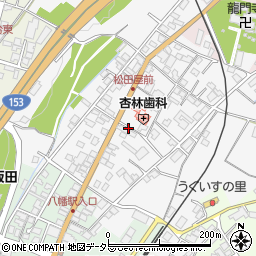 長野県飯田市松尾久井周辺の地図