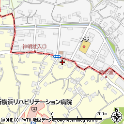神奈川県横浜市神奈川区菅田町2643周辺の地図