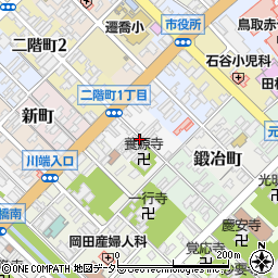 鳥取県鳥取市職人町周辺の地図