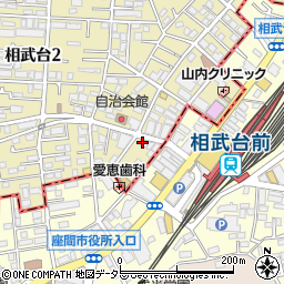 大場建設株式会社　神奈川支店周辺の地図