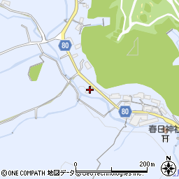 岐阜県加茂郡川辺町鹿塩1008周辺の地図