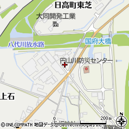 兵庫県豊岡市日高町東芝406-7周辺の地図