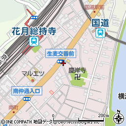 鶴見警察署生麦交番周辺の地図