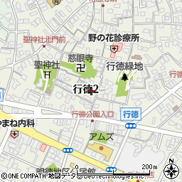 鳥取県鳥取市行徳周辺の地図