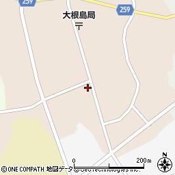島根県松江市八束町亀尻149周辺の地図