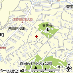 神奈川県横浜市神奈川区菅田町760周辺の地図