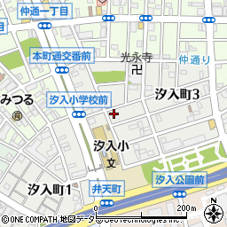 サンハイム本田周辺の地図