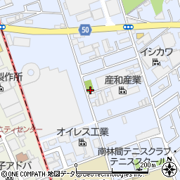 神奈川県大和市中央林間西3丁目周辺の地図