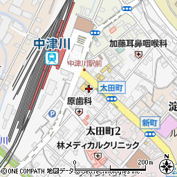 庄や 中津川店周辺の地図