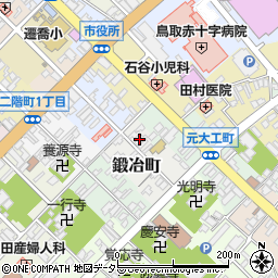 鳥取県東部広域行政管理組合　事務局生活環境課環境管理係周辺の地図
