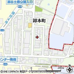 泉八横浜支店周辺の地図