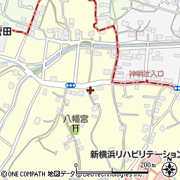 神奈川県横浜市神奈川区菅田町2492周辺の地図