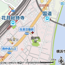 鶴見酒販会館周辺の地図