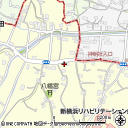 神奈川県横浜市神奈川区菅田町2494周辺の地図