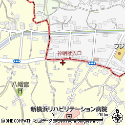 神奈川県横浜市神奈川区菅田町2507周辺の地図
