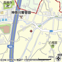 神奈川県横浜市神奈川区菅田町2258周辺の地図