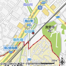 トシン電機神奈川営業所周辺の地図