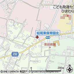 長野県飯田市松尾上溝3432-2周辺の地図