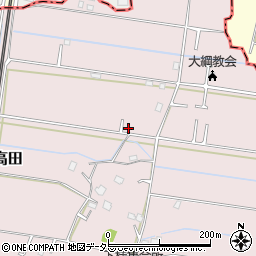 千葉県茂原市高田440-2周辺の地図