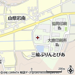 岐阜県岐阜市三輪ぷりんとぴあ3周辺の地図