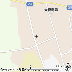 島根県松江市八束町亀尻260周辺の地図