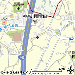 神奈川県横浜市神奈川区菅田町2264周辺の地図