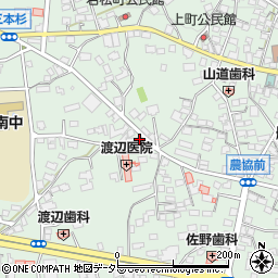三浦ふとん店周辺の地図