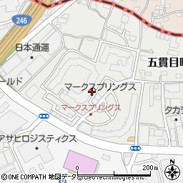 神奈川県横浜市瀬谷区五貫目町周辺の地図