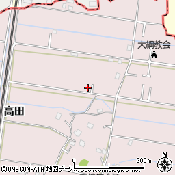 千葉県茂原市高田439-9周辺の地図