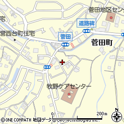 神奈川県横浜市神奈川区菅田町1502周辺の地図