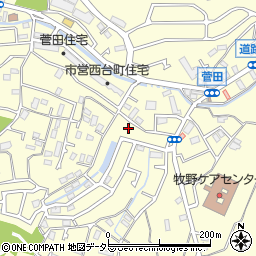 神奈川県横浜市神奈川区菅田町1040周辺の地図