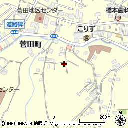 神奈川県横浜市神奈川区菅田町1846周辺の地図