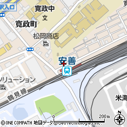 神奈川県横浜市鶴見区寛政町18-5周辺の地図