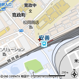 神奈川県横浜市鶴見区寛政町18周辺の地図