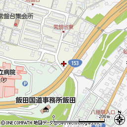 長野県飯田市松尾常盤台181周辺の地図