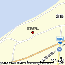 富長神社周辺の地図