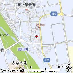 鳥取県東伯郡琴浦町出上168周辺の地図