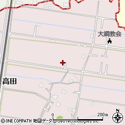 千葉県茂原市高田439-8周辺の地図