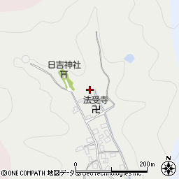 滋賀県長浜市高月町洞戸周辺の地図