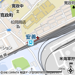 神奈川県横浜市鶴見区寛政町1-6周辺の地図