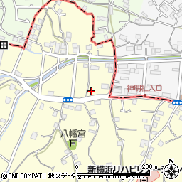 神奈川県横浜市神奈川区菅田町2463周辺の地図