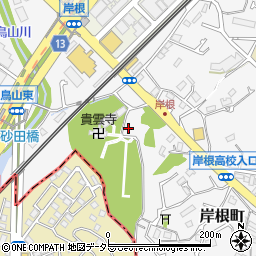 神奈川県横浜市港北区岸根町619周辺の地図