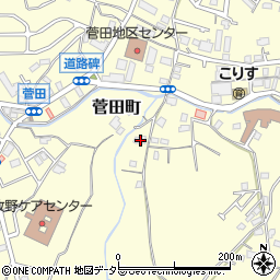 神奈川県横浜市神奈川区菅田町1520周辺の地図