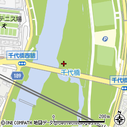 千代橋周辺の地図