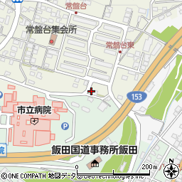 長野県飯田市松尾常盤台403-4周辺の地図