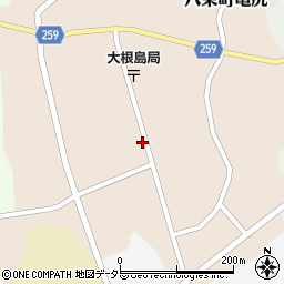 島根県松江市八束町亀尻160周辺の地図